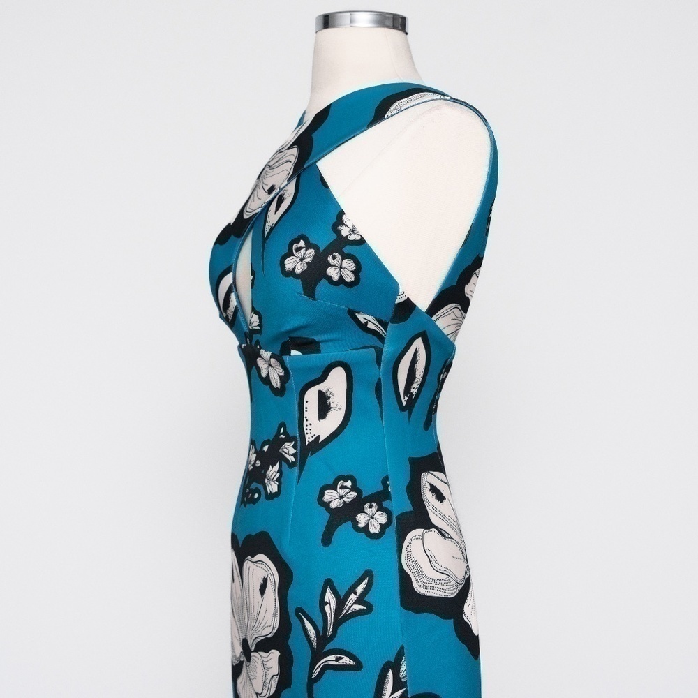 Kimberly Goldson. Chrissi peppermint floral sheath dress.‎ - Picture 12 of 16